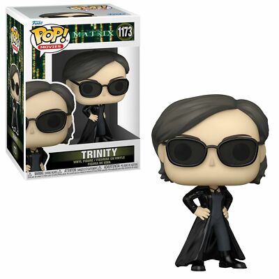 TRINITY THE MATRIX FUNKO POP! MOVIES VINYL FIGURE #1173 NEW BOX | eBay