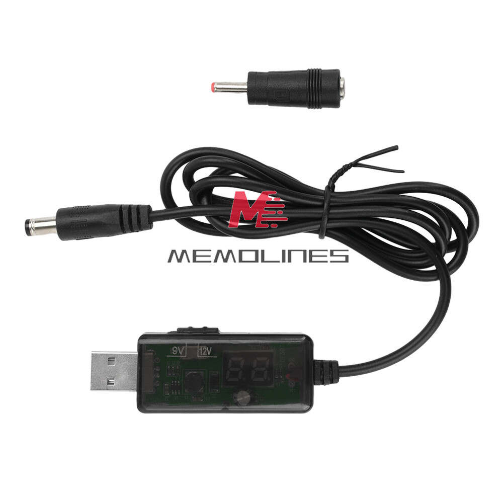 12 V Zu 5 V USB USB 5V Zu 9V & 12V Step-up Modul Boost Konverter Netzteil Mit Display Zubehör Step Up Boost Modul 5V Zu 12V Netzteil