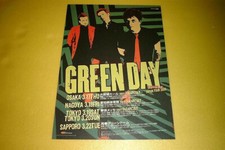 GREEN DAY JAPAN TOUR CONCERT FLYER 2005 AD HANDBILL LEAFLET
