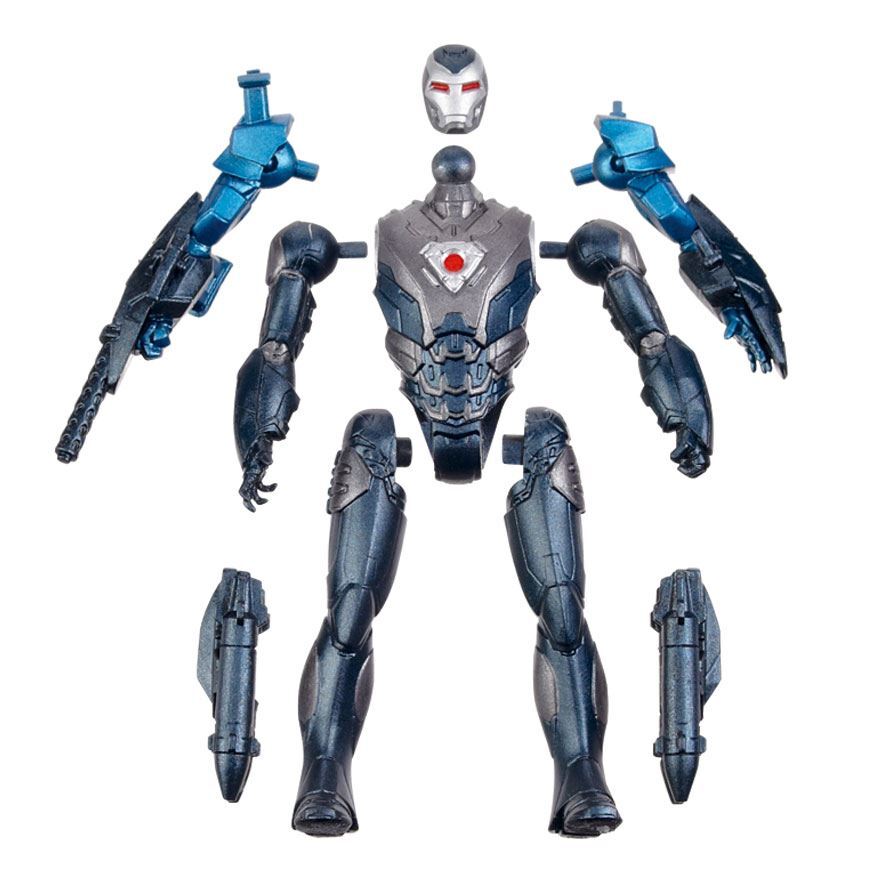 Marvel Iron Man 3 - HYPERVELOCITY IRON MAN 10cm / 3.75"" Assemblers Action Figure