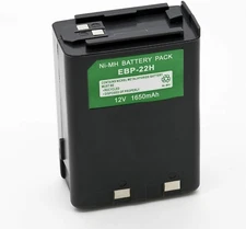 12V 1650mAh NiMh Radio Battery for Alinco EBP-22 EBP-22N EBP-22N EBP-28 EBP-28N