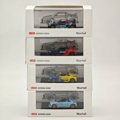 1/64 S660 Mugen ADVAN HKS SPOON Diecast Toys Car Models Gifts Mortal