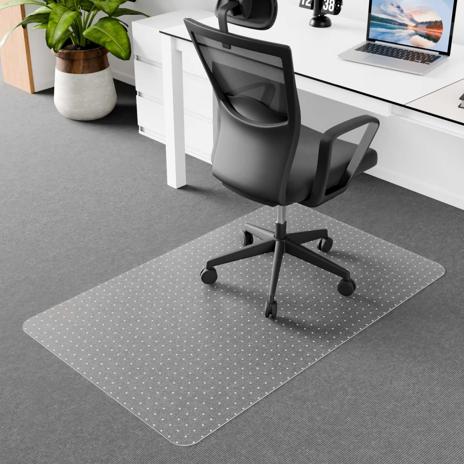 Office Chair Mat for Carpeted Floors, 48
