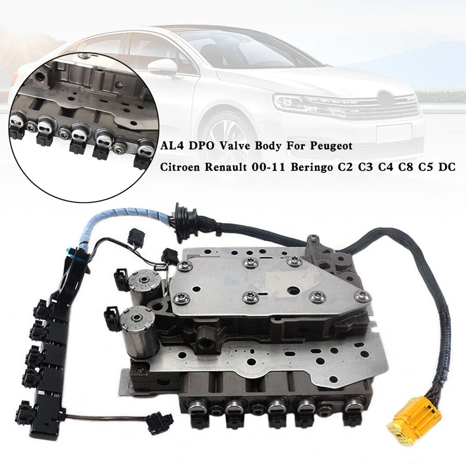 AL4 DPO Valve Body For Peugeot Citroen Renault 00-11 Beringo C2 C3 C4 C8 C5 DC U - Image 2 of 4