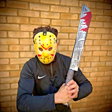 Fake Machete Knife Halloween Costume Party Cosplay Scary Knife Fancy Dress