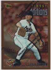 1996 Topps Finest #204/A43 Randy Myers FA Baltimore Orioles