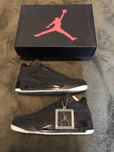 jordan 3 retro flyknit black