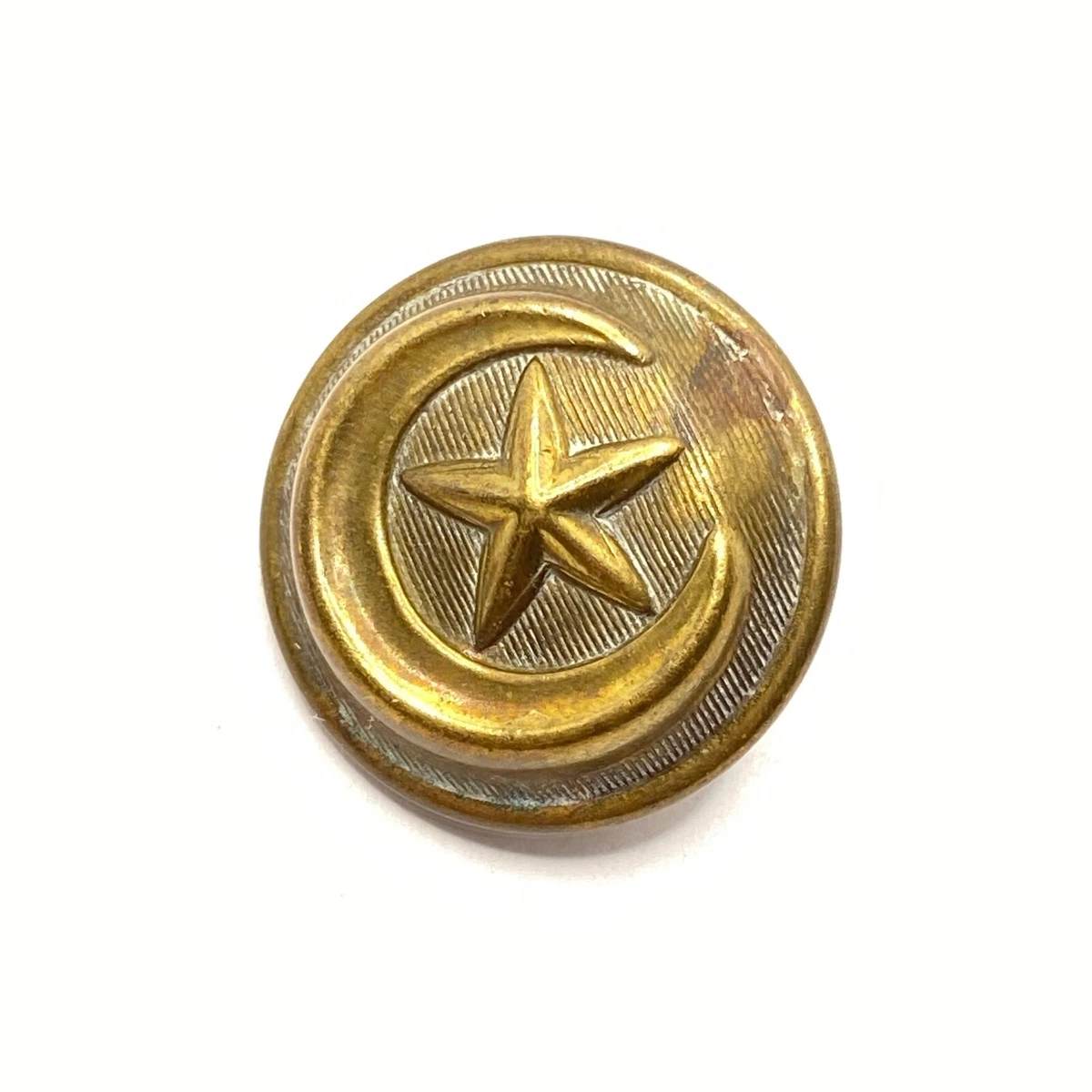 WWI Ottoman Turkish Army button 20mm made in London