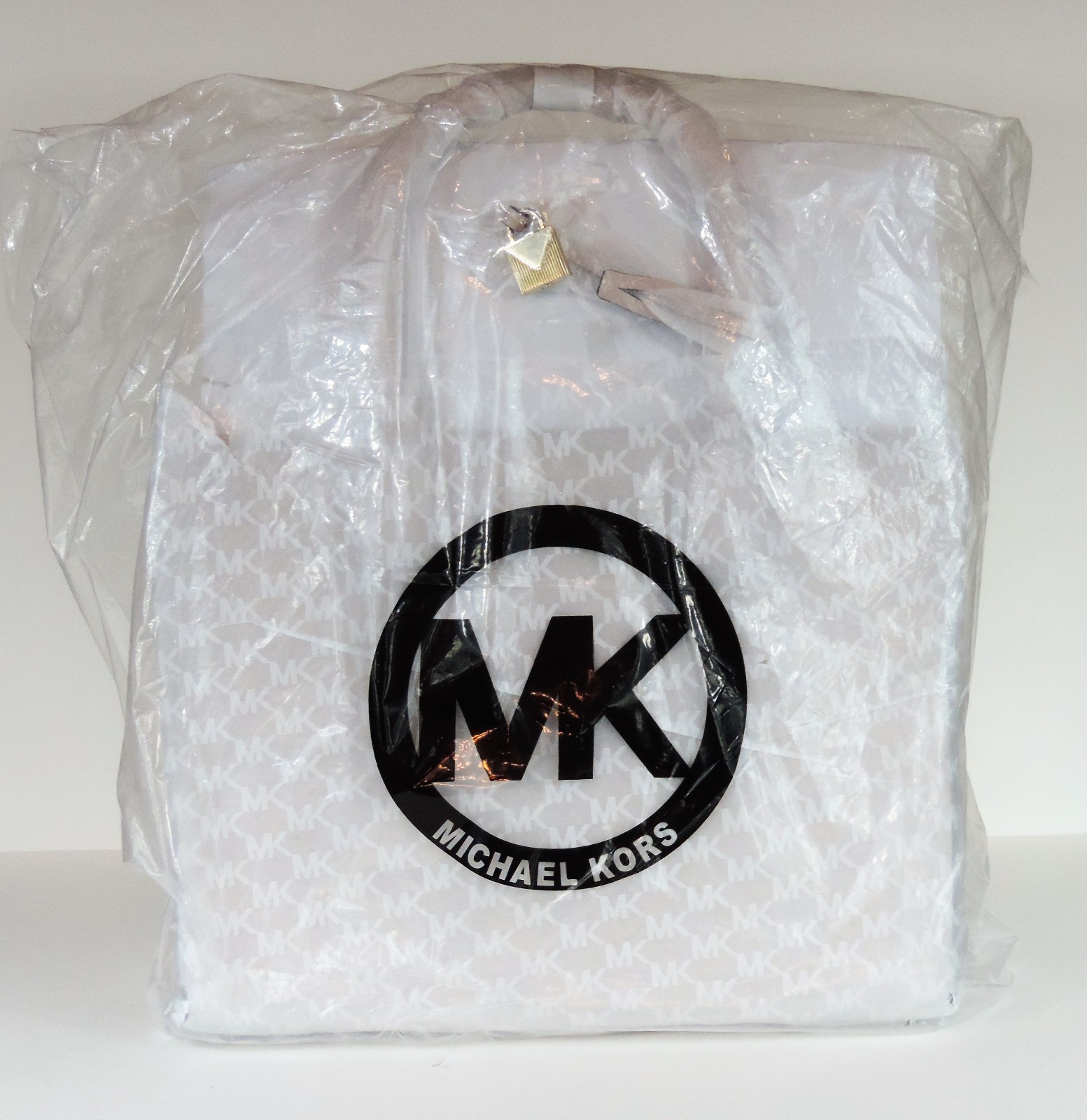 Michael Kors Soft Pink Leather Mercer Grommet Large Convertible  