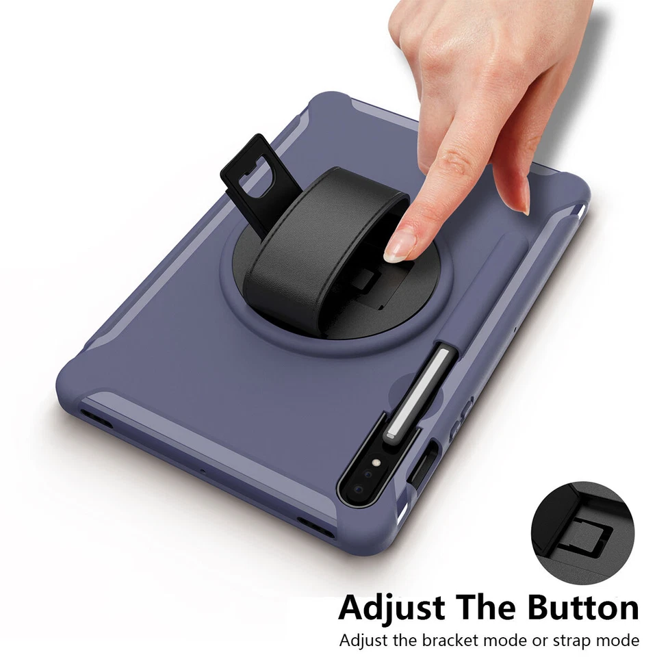 For Samsung Galaxy Tab S7 11" / S7 Plus 12.4" Shockproof Stand Tablet Case Cover - Image 4 of 4