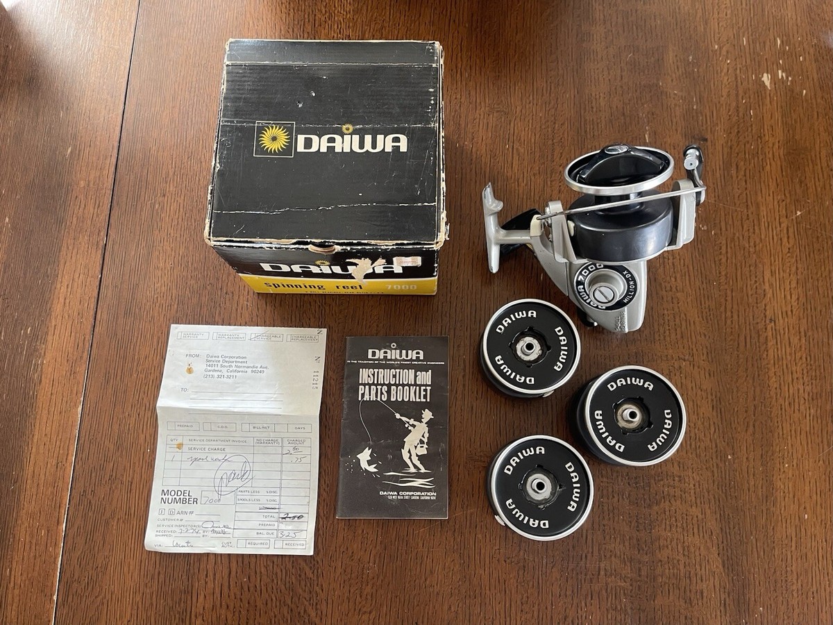 ダイワ DAIWA HI-SPEED MILLIONMAX 7000 Daiwa Millionmax 7000 Spincast Reel, 4.3:1 Gear, Silver