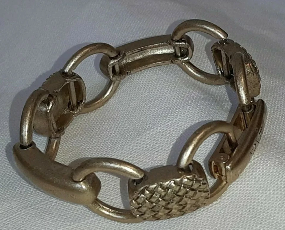 Monet Designer Armband Armkette Bracelet Goldfarbig - Bild 2 von 4