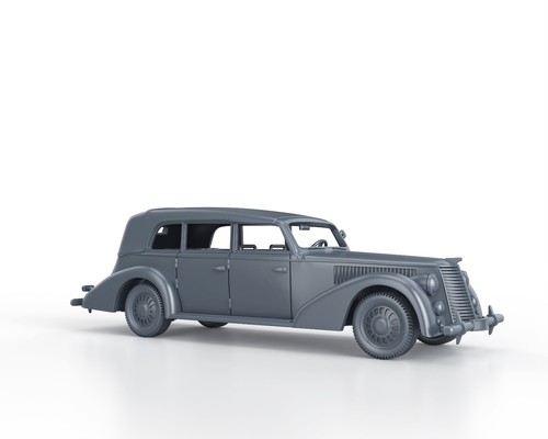 WWII CARS - FIAT 2800 TORPEDO (hollow) - 1/56 1/72 1/87 1/100 - Photo 2/4