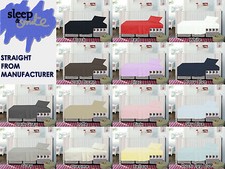 PLAIN EGYPTIAN COTTON BOYS & GIRLS COT BED FITTED SHEET 70X140 CM 