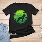 Womens Shamrock Retro Vintage Schnoodle Dog St. Patrick's Day Unisex T-shirt