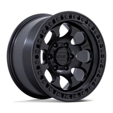 KMC KM550 Riot SBL 17X9 -12 Satin Black Wheel 5X127 5X5 (QTY 1) KM550MX17905012N