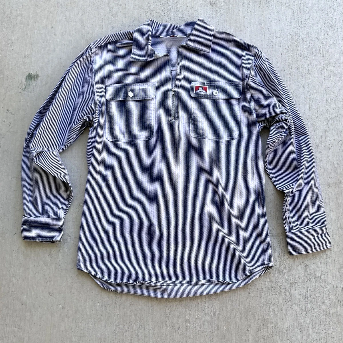 Ben Davis Long Sleeve Casual Button-Down Shirts for Men for sale 