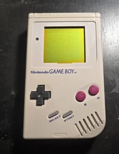 Nintendo Game Boy Launch Original Gray Handheld System Make Offer Has Lines