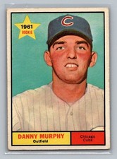 1961 Topps Danny Murphy #214 RC Chicago Cubs NM-EX DBbarncard