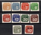 GERMANY BOHEMIA AND MORAVIA 1940 42-51 SERIES NEW