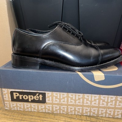 Samuel Windsor Dress Shoes Men's Sz 8 Leather Black