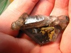 21g 1.8x1.2inch QUARTZ CRYSTAL CLUSTER W/GRAPHITE INCLUSIONS CHINA #323 — photo 8