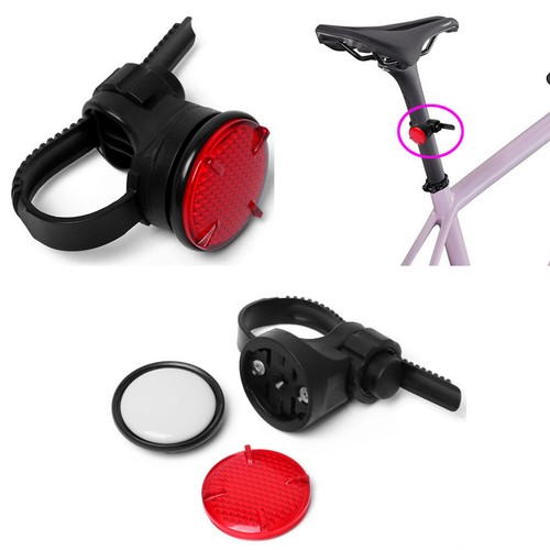 Pour Air-Tag Scooter Vélo Vélo Lumière Fixe Support Coque Cachée Housse de Protection - Photo 1/10