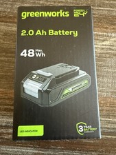 Greenworks 24V 2.0Ah Lithium-Ion Battery  LED Indicator- BRAND NEW SEALED