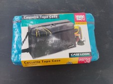 Case Logic 30 Tape Capacity Cassette Case New Sealed