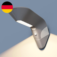 Solar Wandleuchte Aussen, Solar Aussenleuchte Mit Bewegungsmelder, IP65 Wasserdi