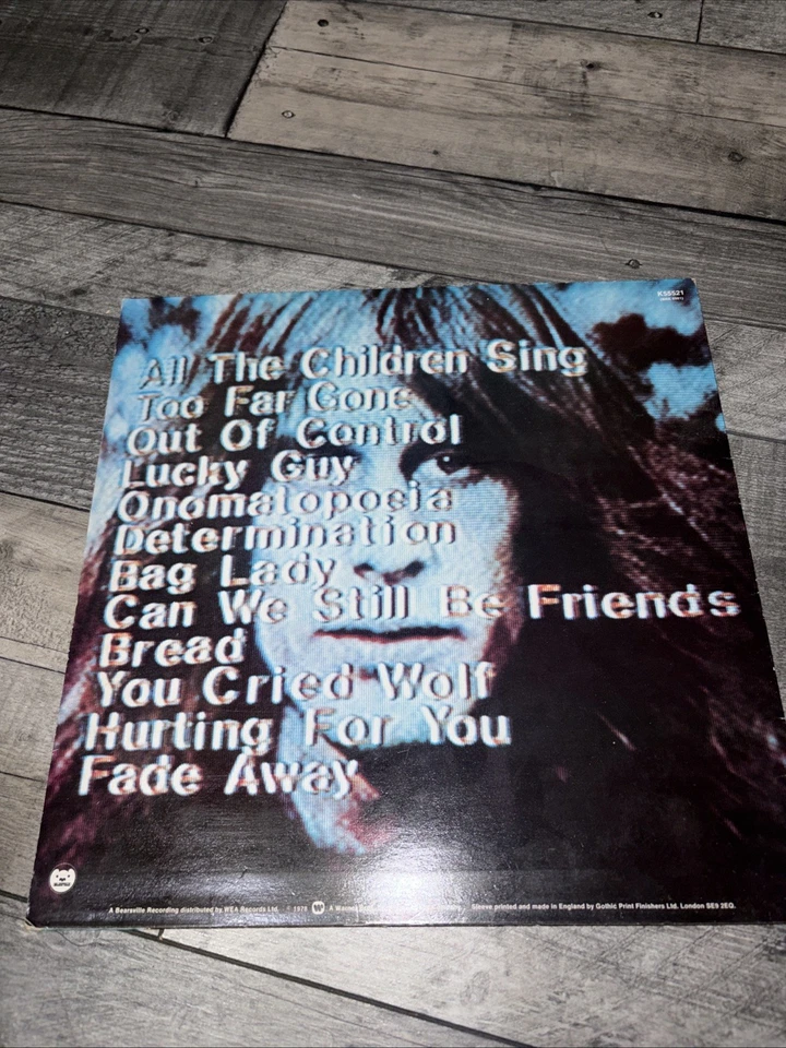 Todd Rundgren - Hermit Of Mink Hollow - 12” Vinyl Record LP 1978 1st UK Complete - Image 2 of 4