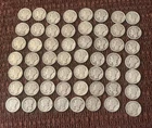 56 Mercury Dimes 90% Silver Mixed Dates