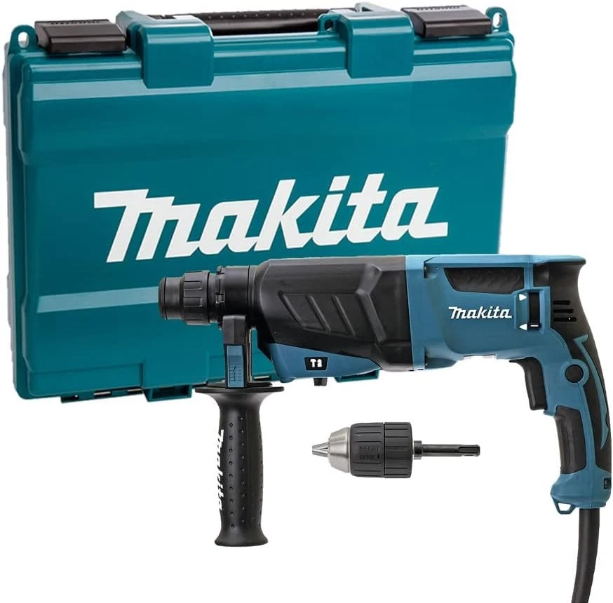 Perforateur burineur 800W - SDS-Plus - MAKITA - avec mandrin autoserrant et - Photo 1/4