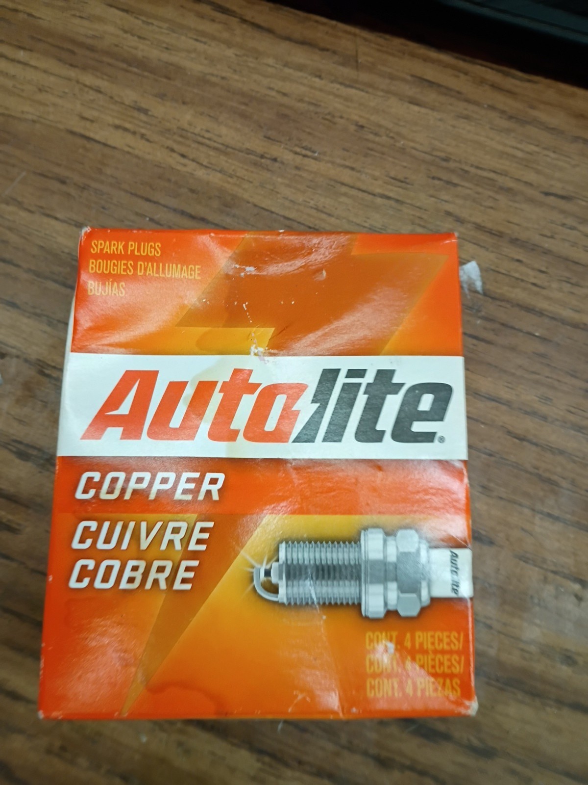 4 Pack Autolite 3926 Copper Core Spark Plugs ps