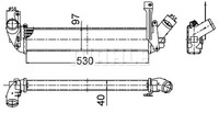 Mahle CI 506 000S LadeluftküHler FüR Renault Kangoo Express (FC0/1_)
