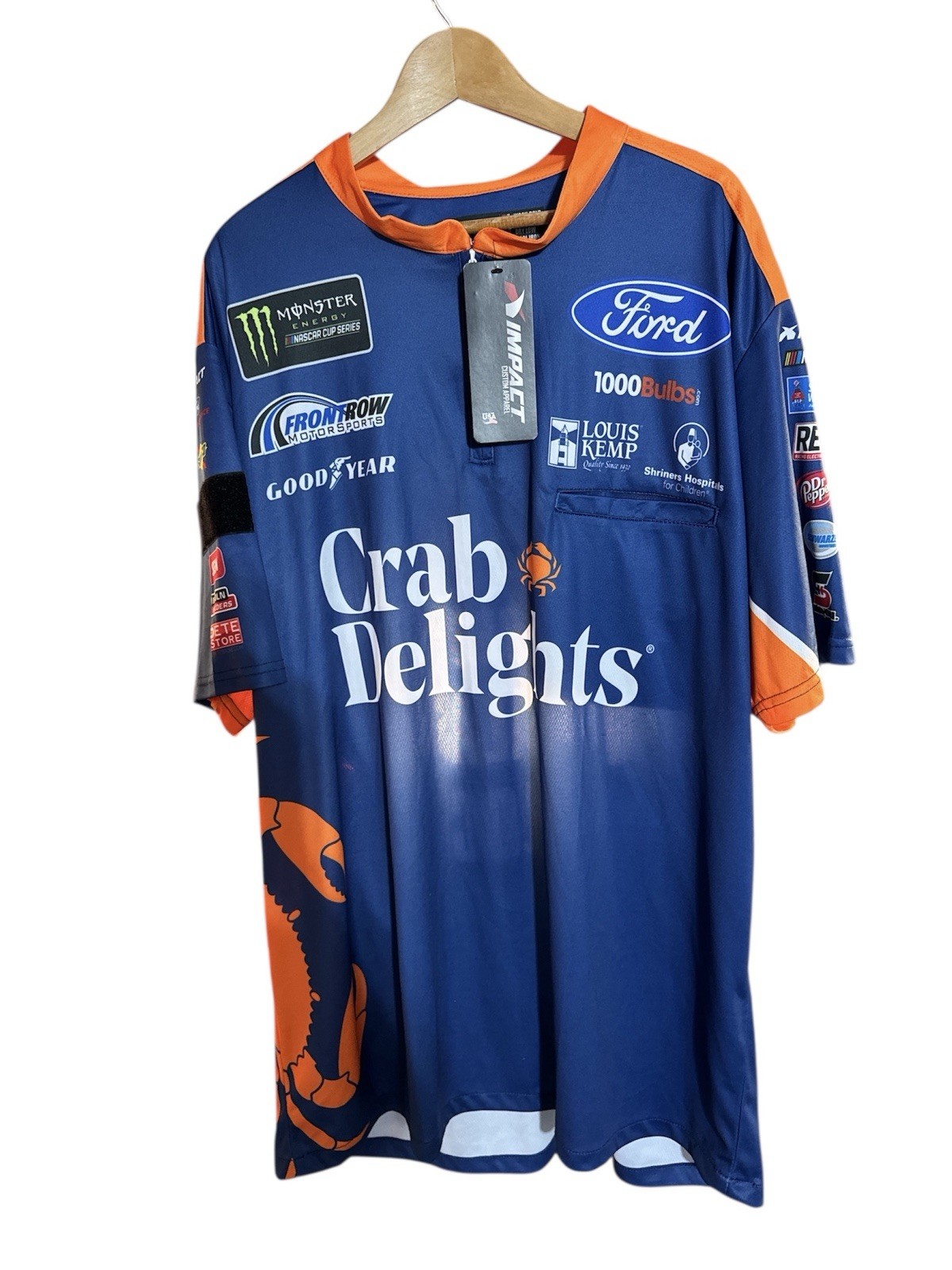 Camicia Prima Fila Motorsports Granchio Delight NASCAR