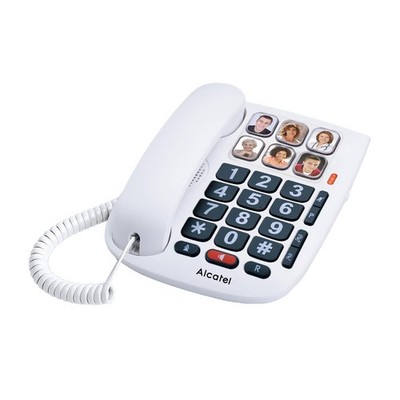 Alcatel Temporis TMAX 10 Seniorentelefon mit großen Bild Tasten HAC Hearing Aid