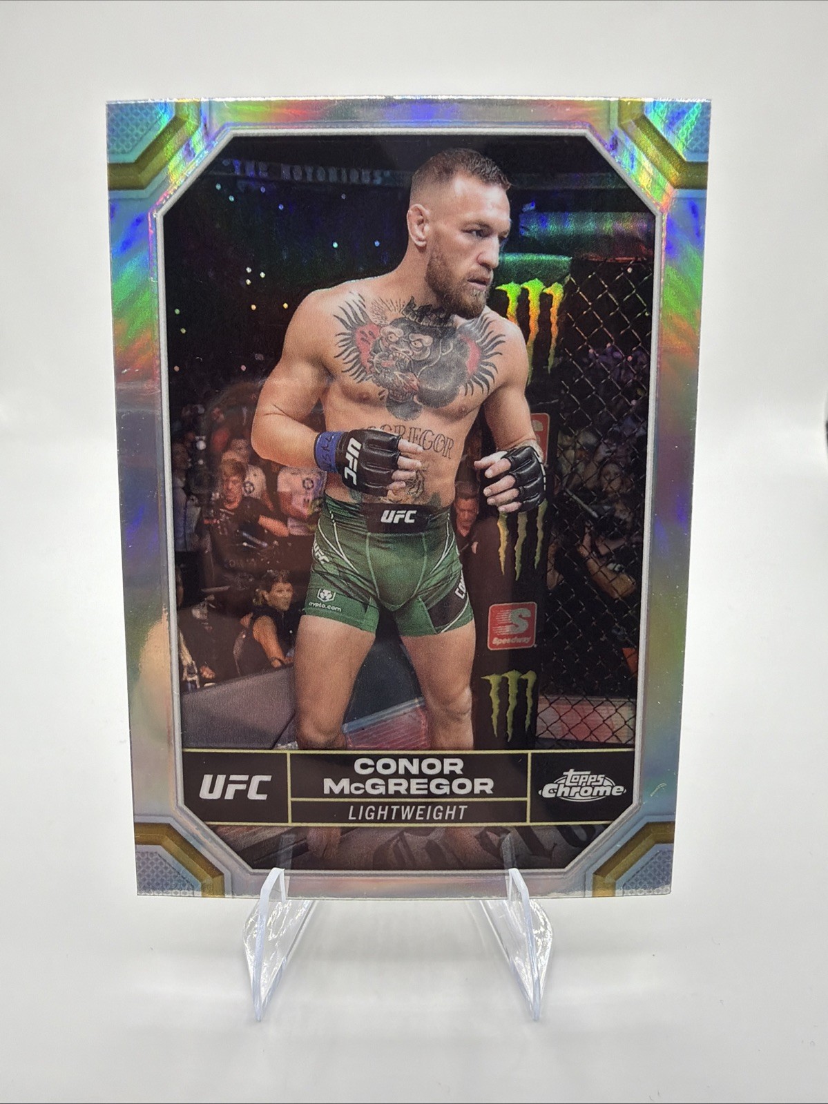 2024 Topps Chrome UFC #49 Conor McGregor Sepia Refractor