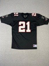 Vintage Atlanta Falcons Football Jersey Men XL 48 Eric Metcalf Champion Made USA