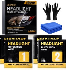 Headlight Restoration Kit Ceramic Headlight Cleaner And Restorer Kit 2-step Wip