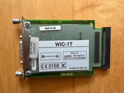 Cisco WIC-1T 1-Port Serial WAN Modul Interface Card