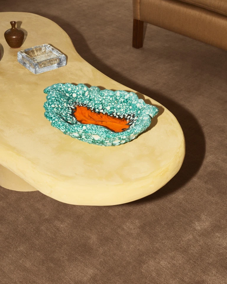 Hand-Tufted Wool Rug 8x10 ft – Grand Chestnut Nordic Knots Handmade Area Rug - Image 3 of 4