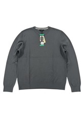 Sweater Banana Republic Wool Mens Crew Neck Merino Gray XL, 2XL/XXL Pullover NEW