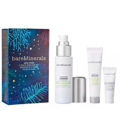 Bare Minerals Skin Star 3 Piece Skin Care Set Ageless $97 Value NEW