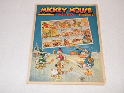 Mickey Mouse Weekly aus England orig. Comic-Beilage No. 55 vom 22.2.1941! (2003)