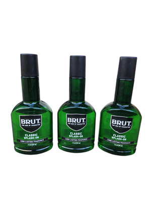 Brut Splash-On Lotion Classic Fragrance, 7 fl oz (Pack of 3)