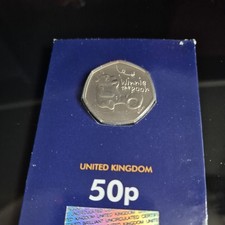 2020 Winnie The Pooh Brilliant Uncirculated 50p Coin Carded