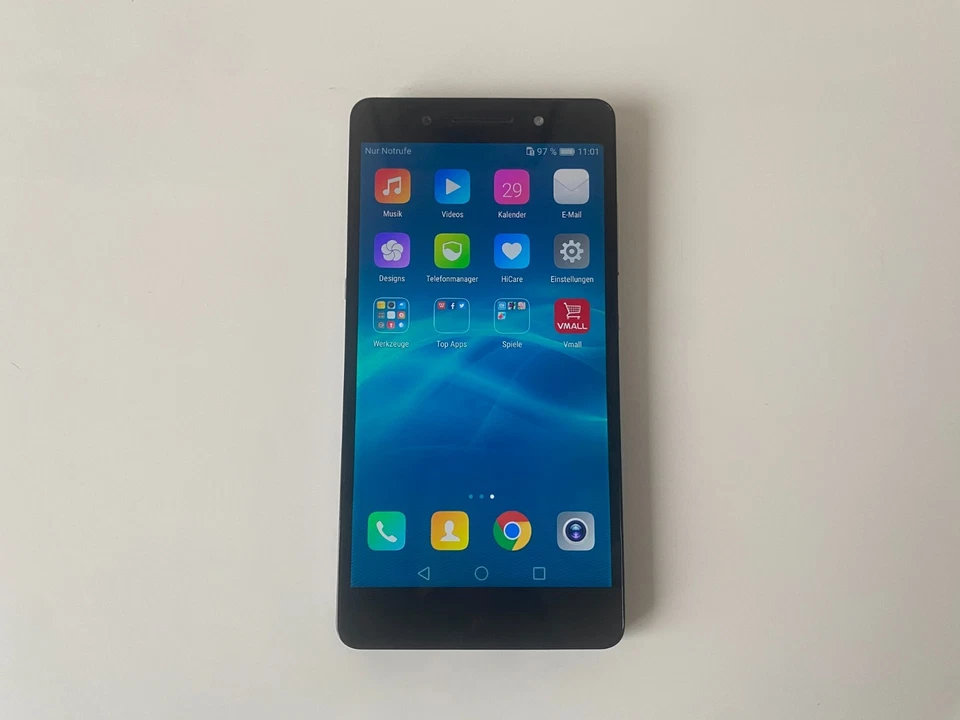 Honor 7 Dual Sim Grau PLK-L01 LTE 3GB/16GB 13,21cm (5,2Zoll) Android Smartphone - Bild 2 von 4