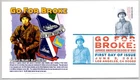 #5593 GO FOR BROKE JAPANESE AMERICAN SOLDIERS OF WORLD WAR II STAMP FDC