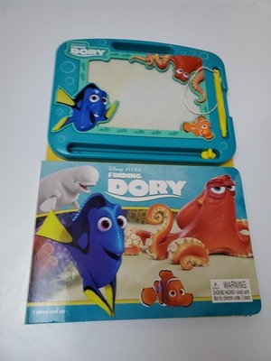 Disney Pixar Finding Dory Nemo Magnetic Drawing Board & Book Set